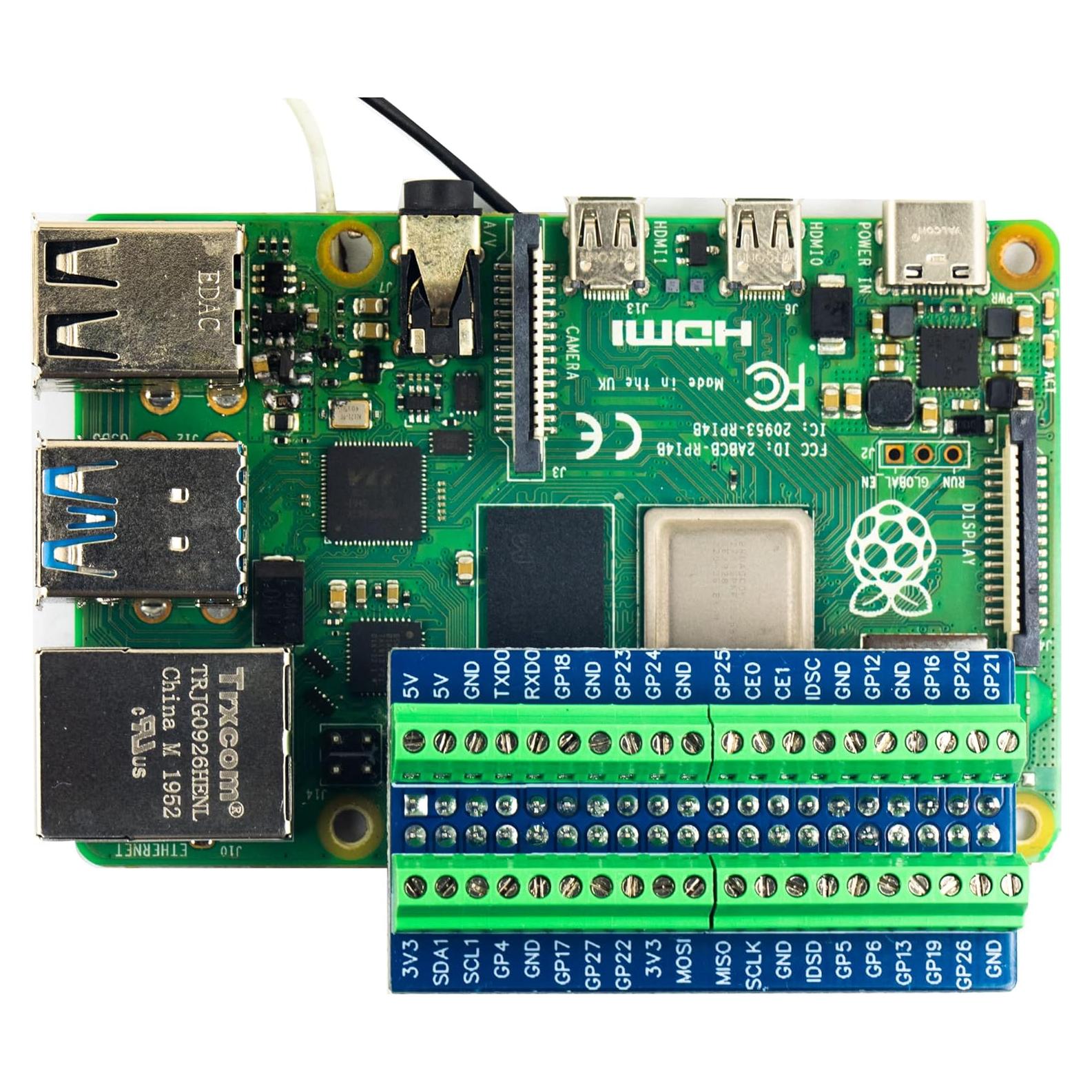 Placa de Expansión GPIO Risingsaplings para Raspberry Pi Pico