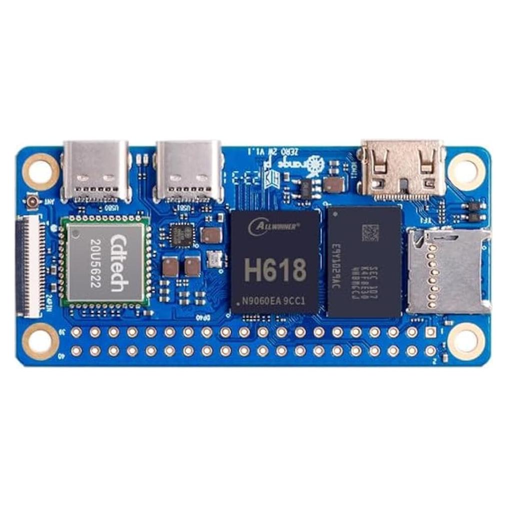 Orange Pi Zero 2W 1GB LPDDR4 Cuádruple Núcleo 4K HDMI