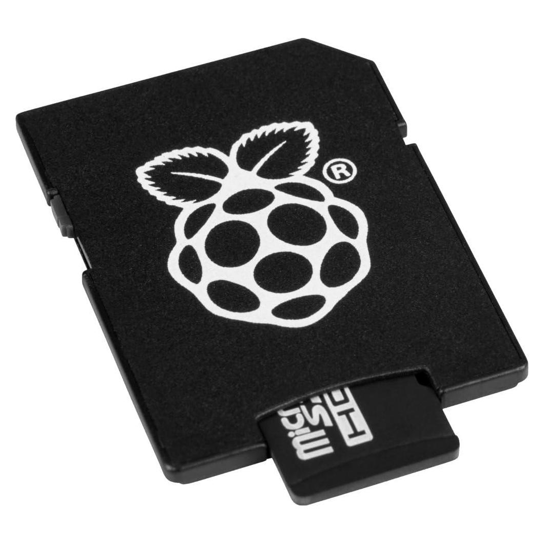 Tarjeta MicroSD 32GB Oficial Raspberry Pi con Adaptador