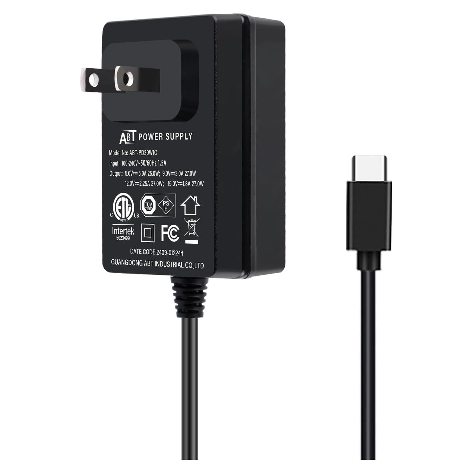 Fuente de Poder USB C 27W GeeekPi para Raspberry Pi 5