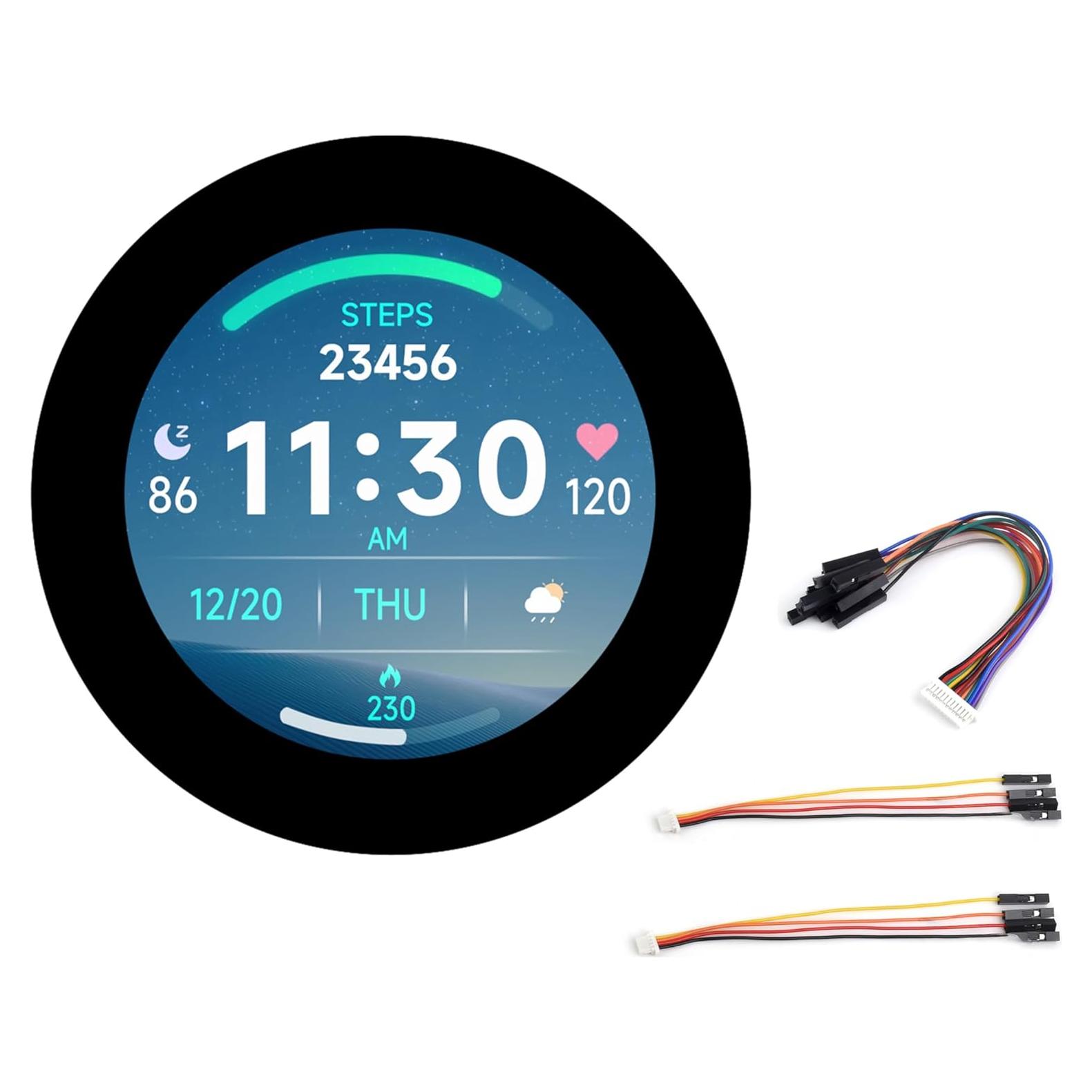 Placa de Desarrollo RP2350B con Pantalla Táctil 2.8" LCD