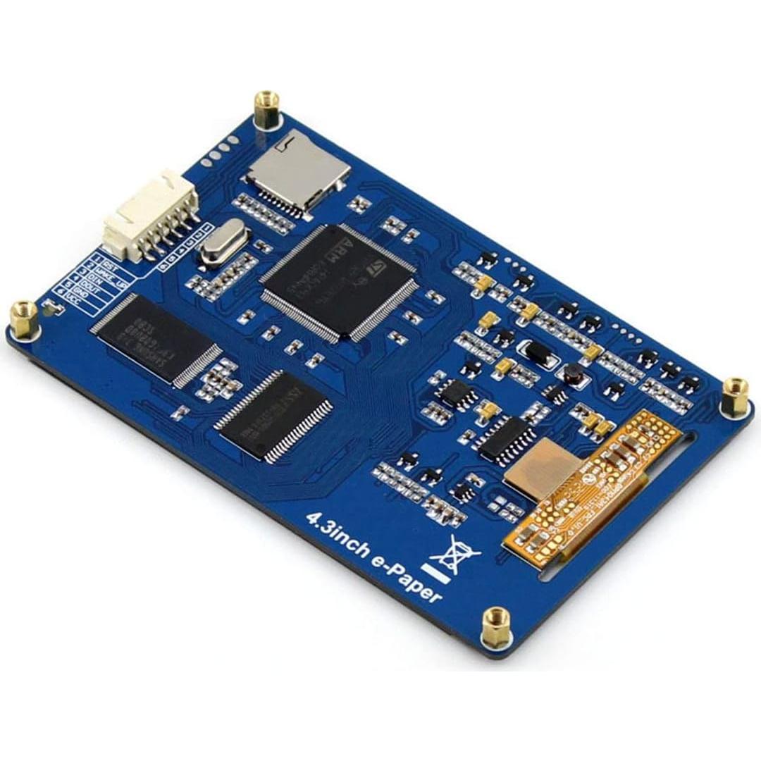 Pantalla E-Ink 4.3" Waveshare 800x600 Serial para Raspberry Pi