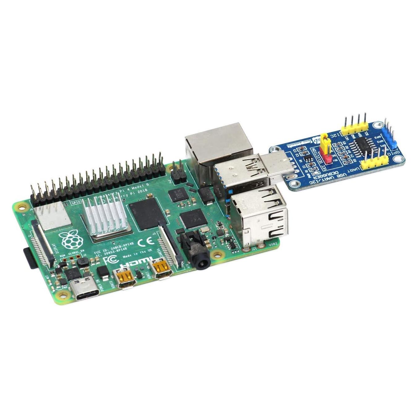 Convertidor USB a UART/I2C sb componentes para Raspberry Pi