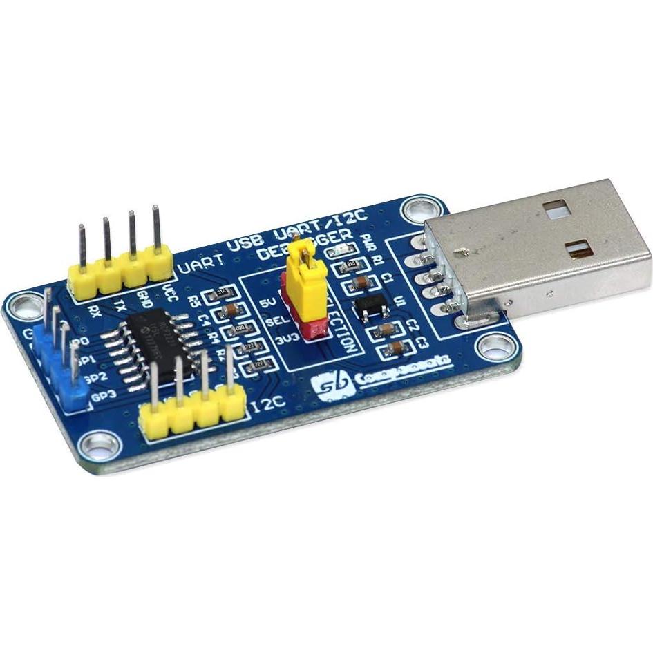 Convertidor USB a UART/I2C sb componentes para Raspberry Pi