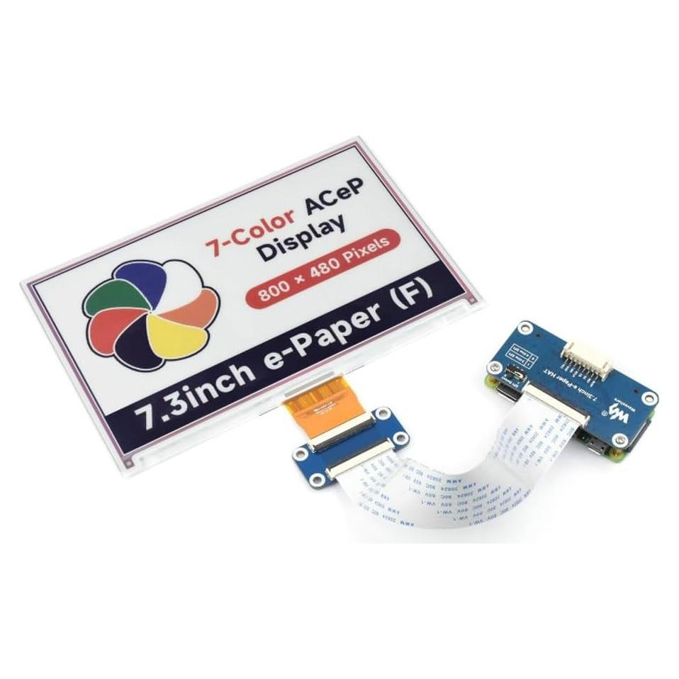 Módulo Pantalla E-Paper 7.3" Unistorm ACeP 800x480 SPI