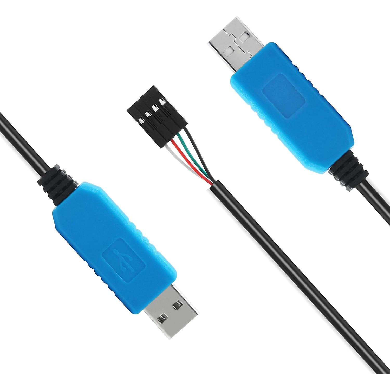 Cable USB UART LoveRPi para Raspberry Pi 3.3V - 19g