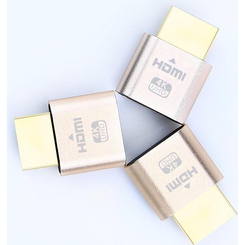 Adaptador HDMI Dummy 4K DTECH 5 Paquetes para PC y Mac