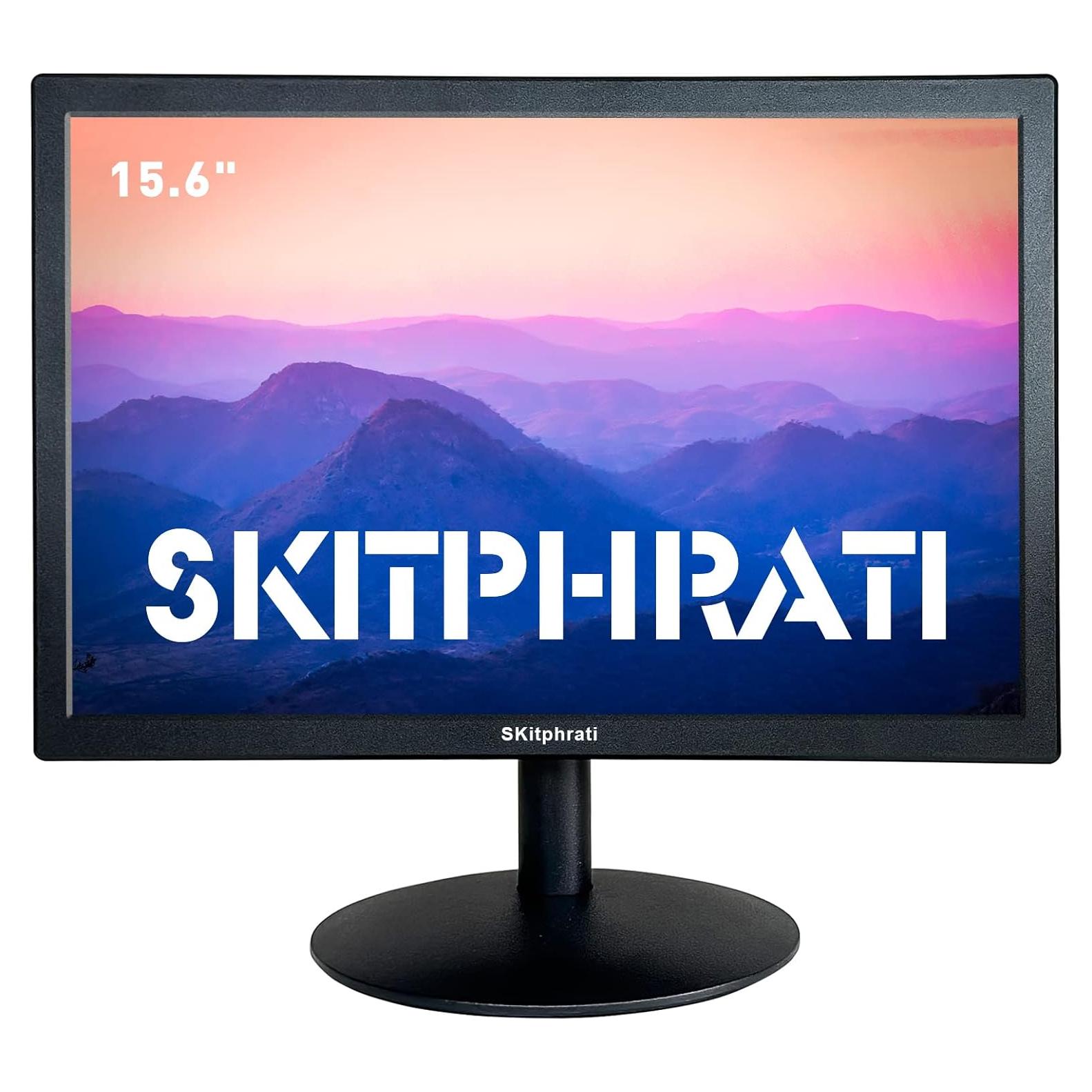Monitor LED 15.6" FHD VA 1080P SKitphrati con HDMI y VGA