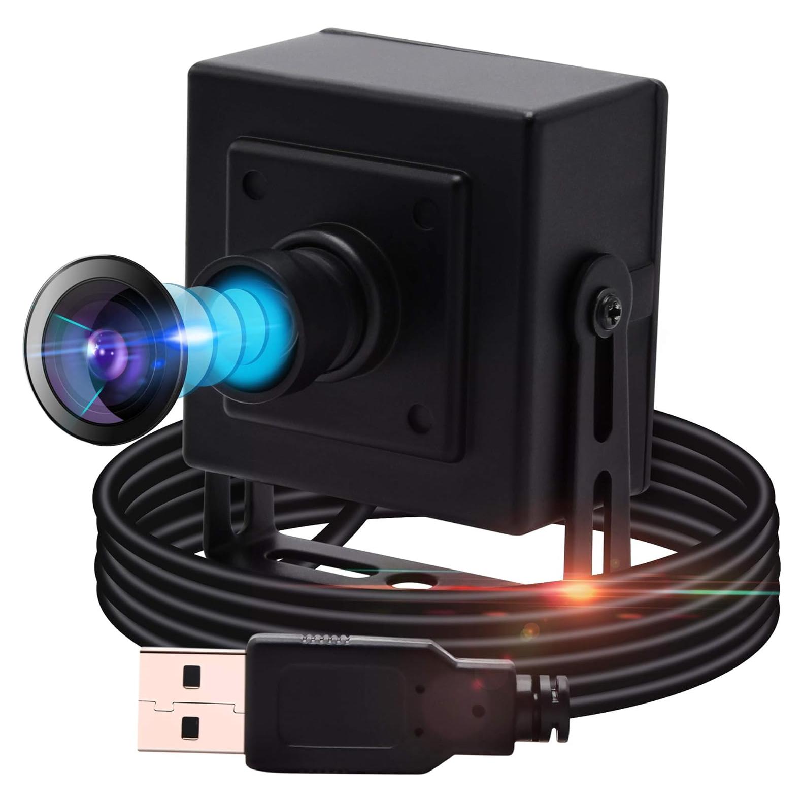 Cámara USB 13MP IEights Gran Angular 100 Grados Webcam