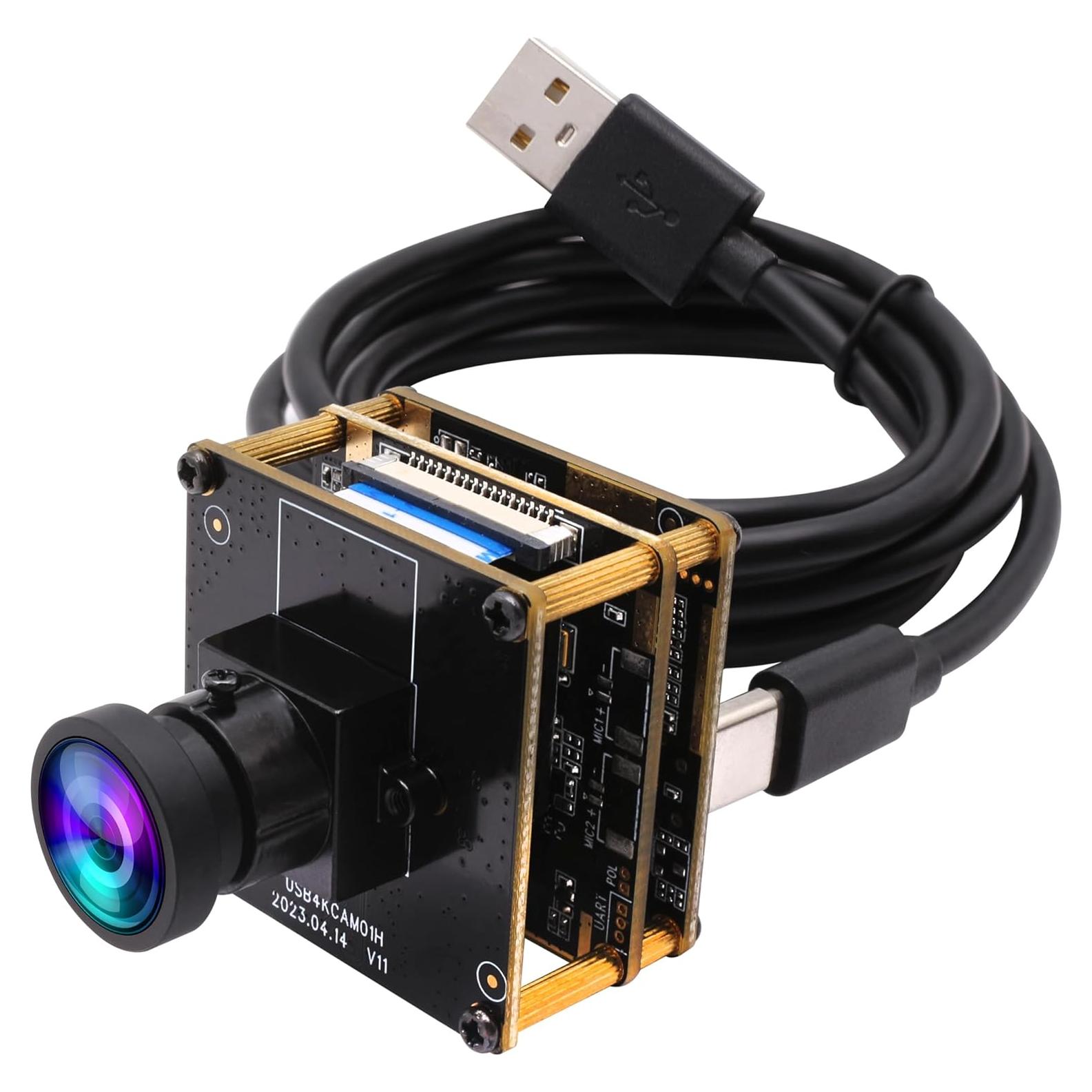 Cámara USB HDMI 4K IEights con Gran Angular y Zoom Digital