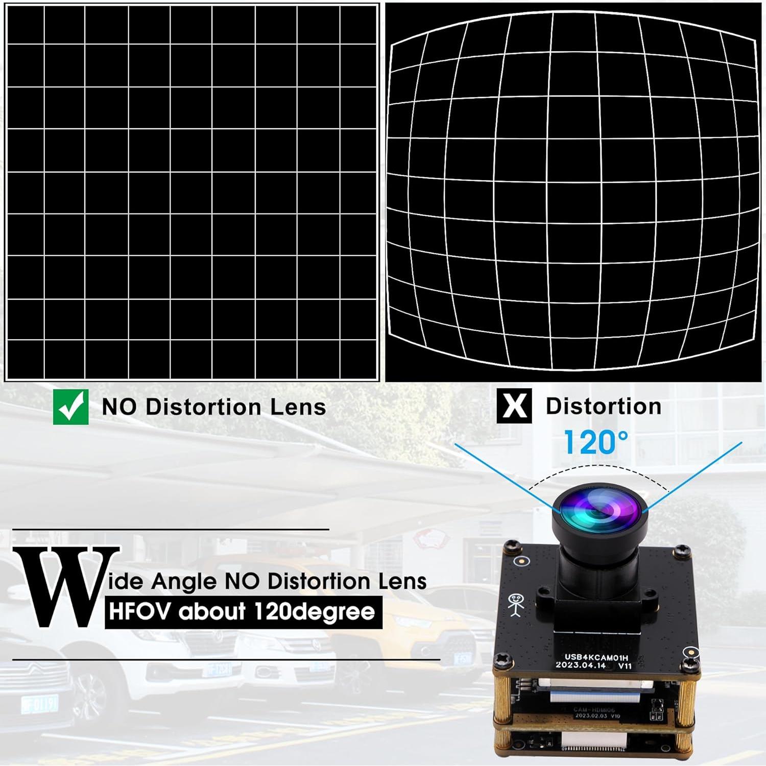 Cámara USB HDMI 4K IEights con Gran Angular y Zoom Digital