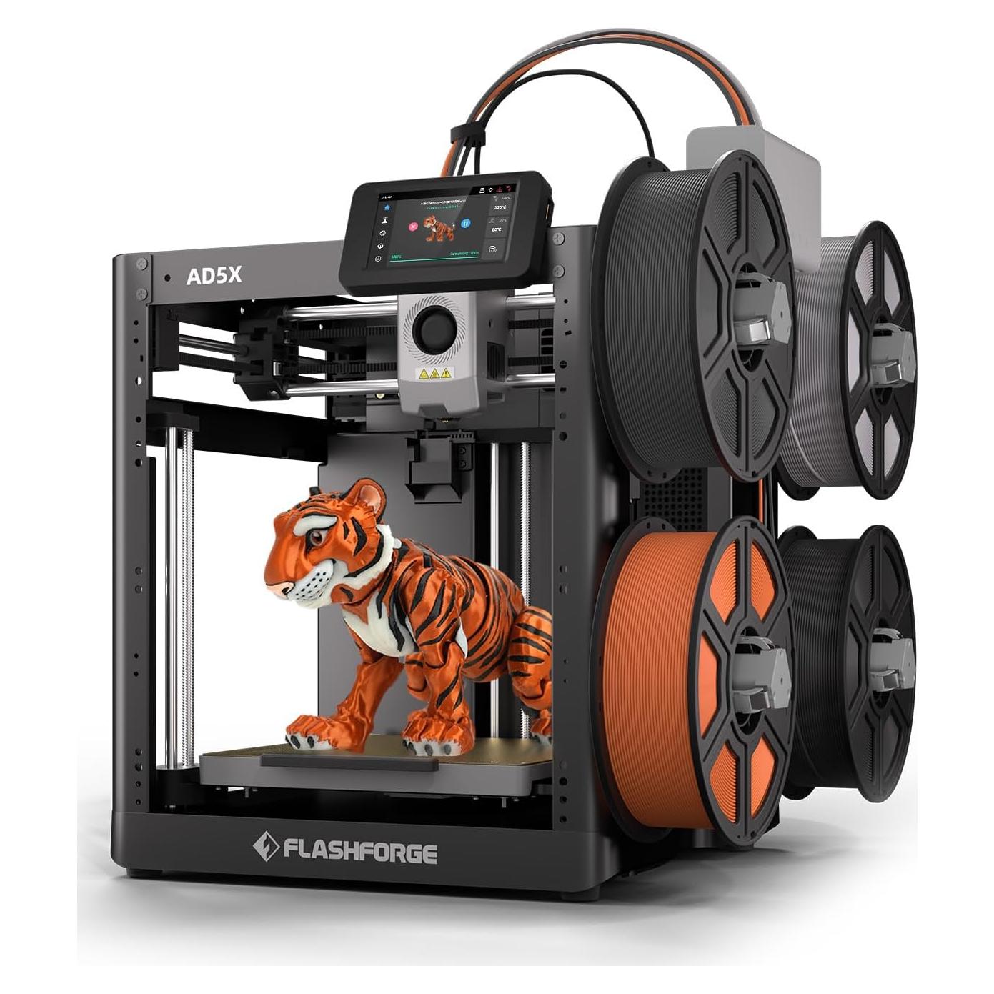 Impresora 3D Multicolor Flashforge AD5X, 220x220x220mm, Alta Velocidad