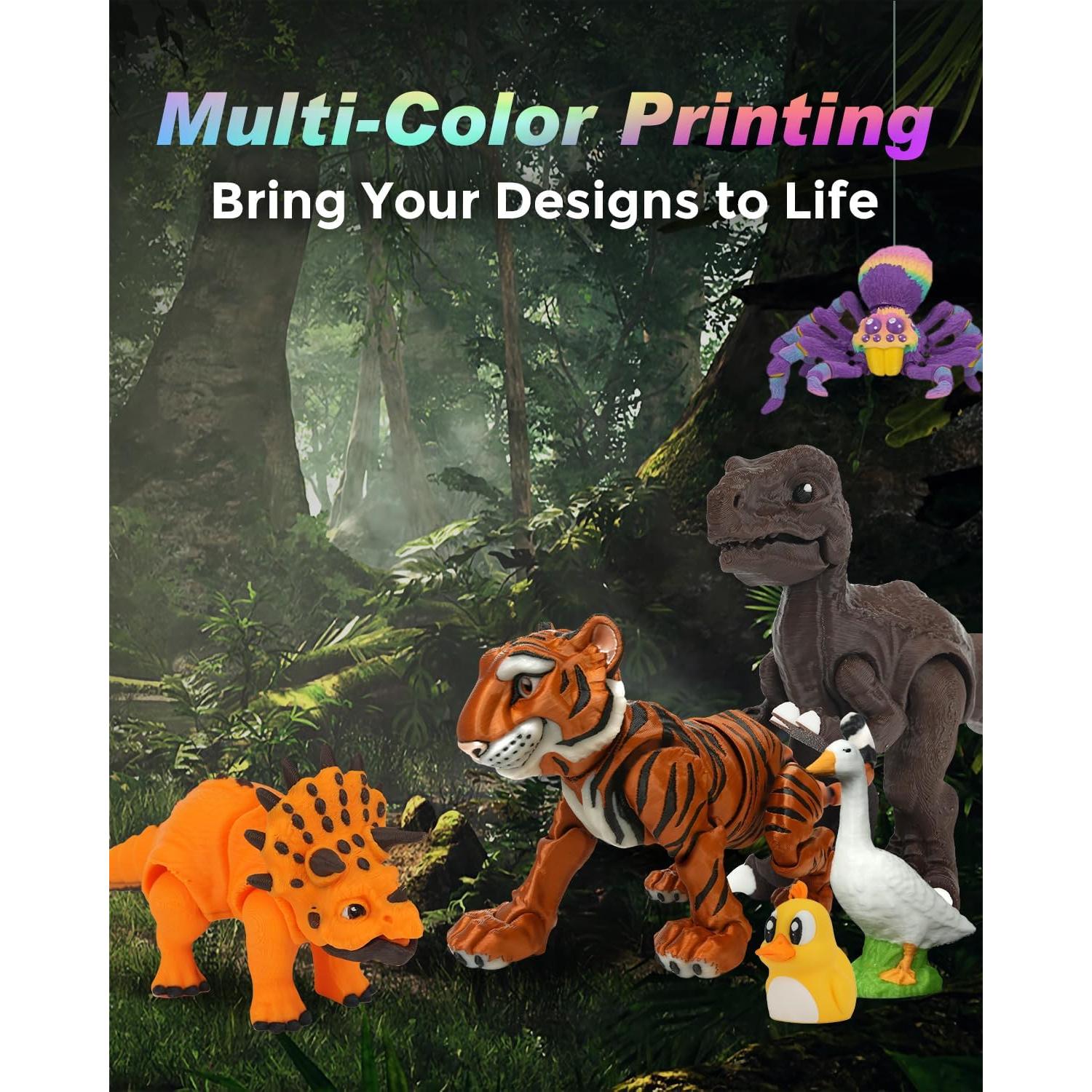 Impresora 3D Multicolor Flashforge AD5X, 220x220x220mm, Alta Velocidad