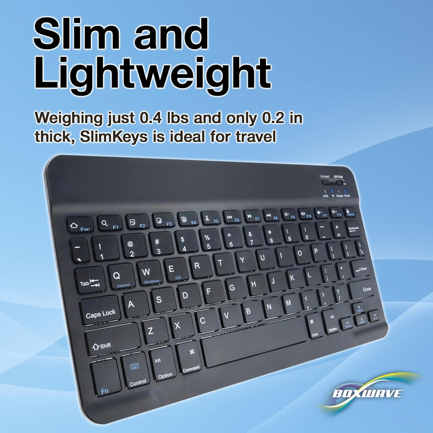 Teclado Bluetooth BoxWave SlimKeys para Microsoft Surface Duo