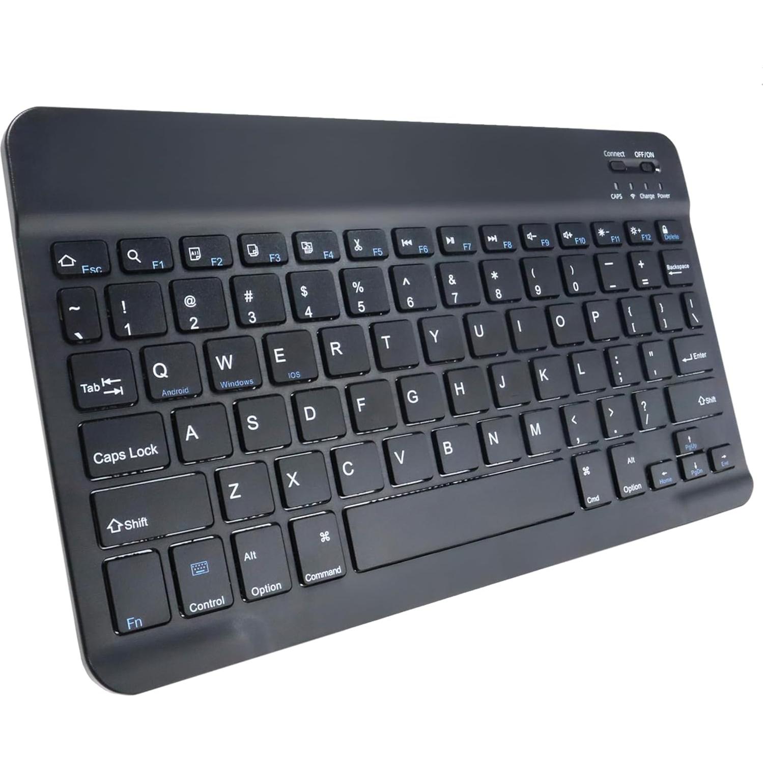 Teclado Bluetooth BoxWave SlimKeys para MobileDemand xTablet Flex 10B