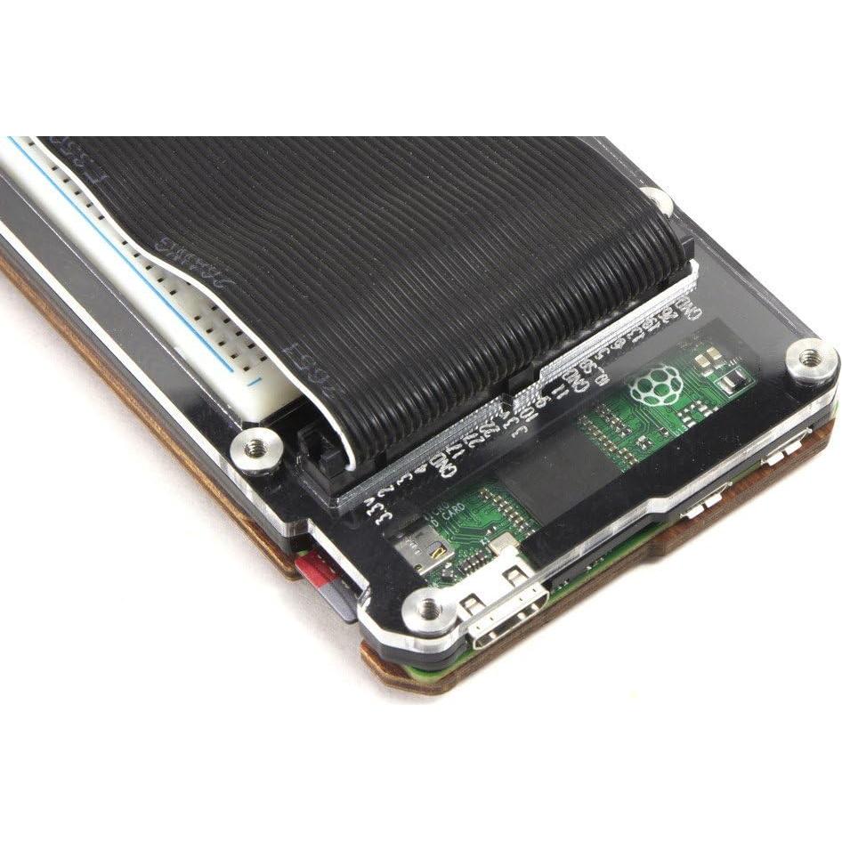 Caja Zebra Zero Plus C4Labs para Raspberry Pi Zero - Negro