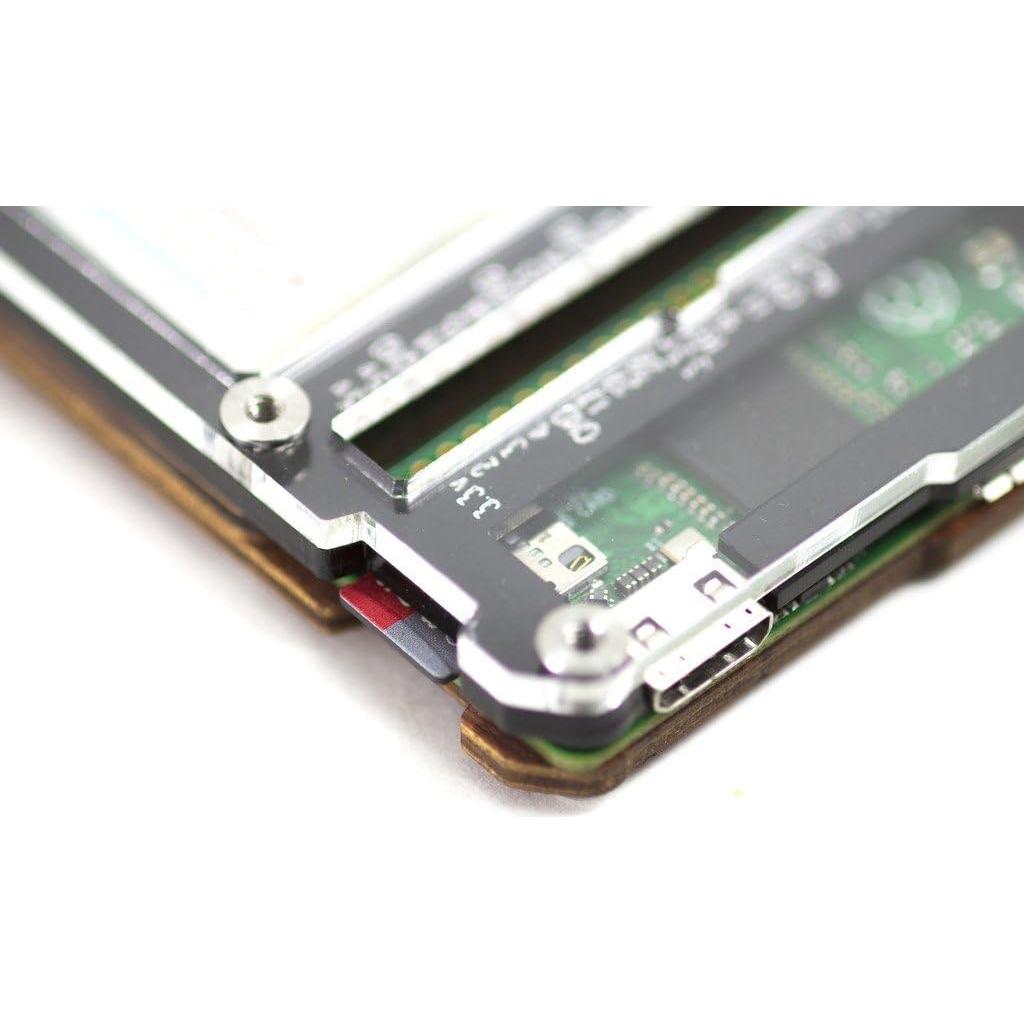 Caja Zebra Zero Plus C4Labs para Raspberry Pi Zero - Negro