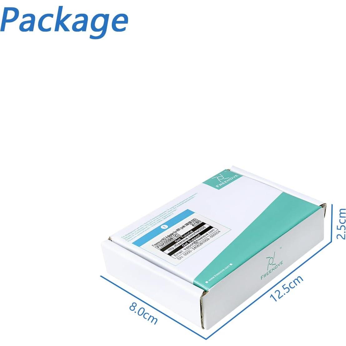 Adaptador M.2 NVMe FREENOVE para Raspberry Pi 5 con SSD 512GB