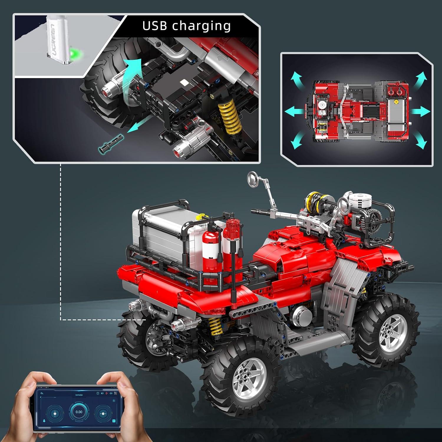 Conjunto de Construcción Camión de Bomberos Mould King 23003