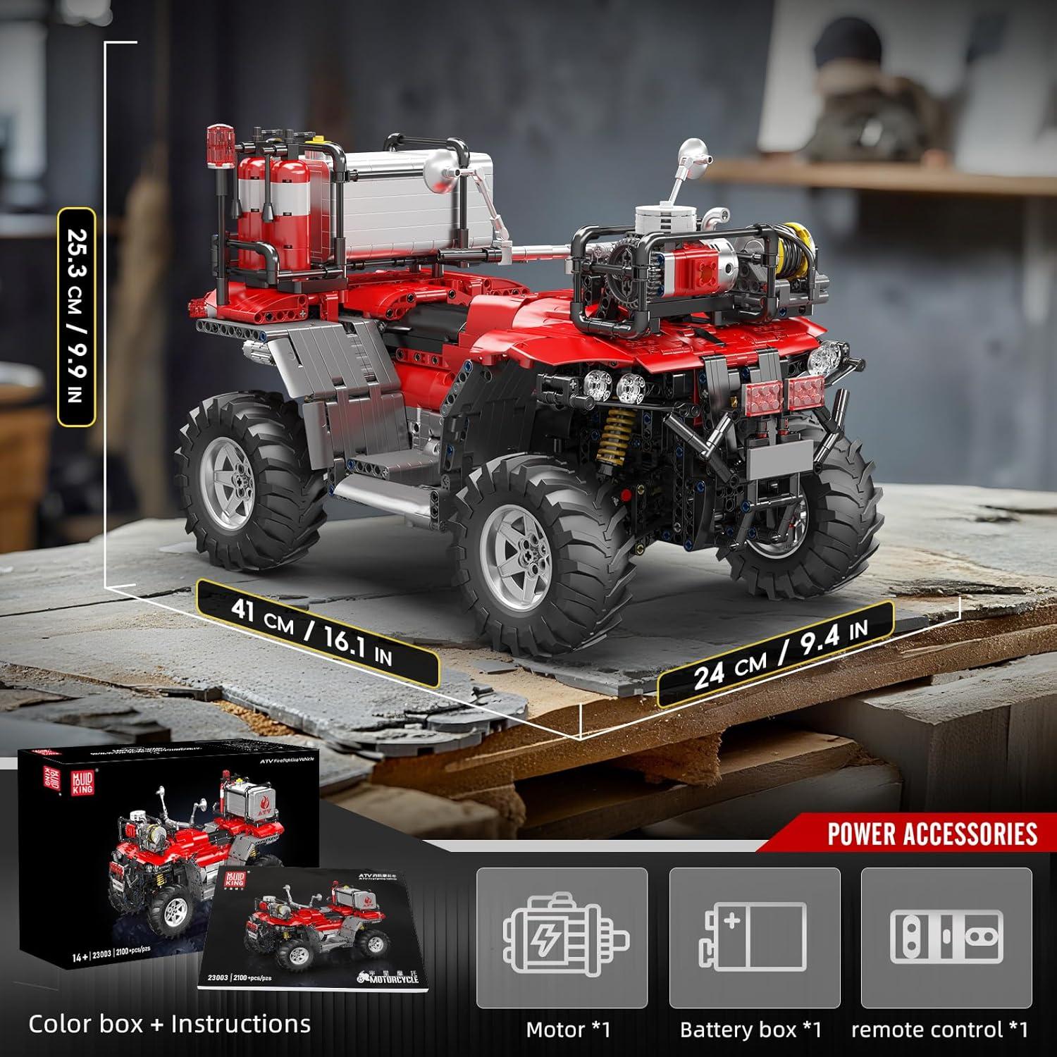 Conjunto de Construcción Camión de Bomberos Mould King 23003