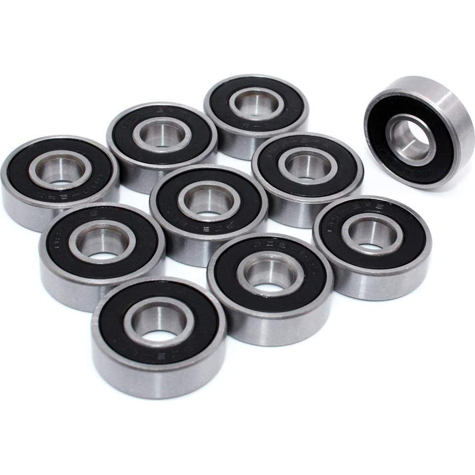Rodamientos Donepart 30 Pcs 608-2RS ABEC3 8mmx22mm para Patinetas