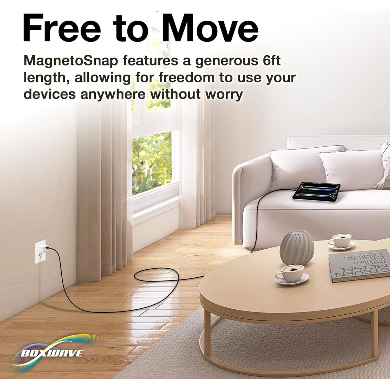 Cable de Carga Magnética BoxWave para Pantalla Raspberry Pi 10.1"