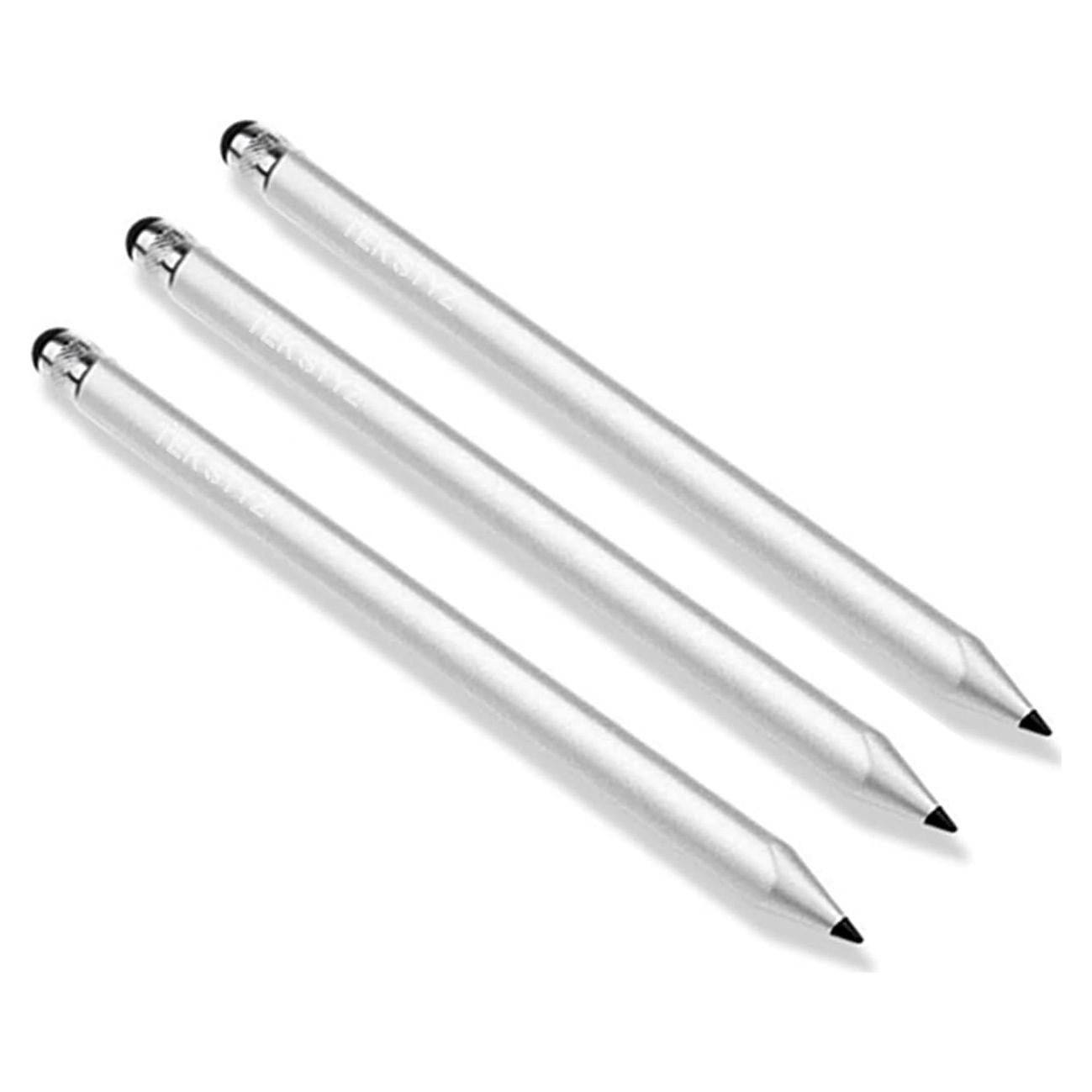 Estilógrafo 2 en 1 Tek Styz para Pantallas Táctiles - Plata