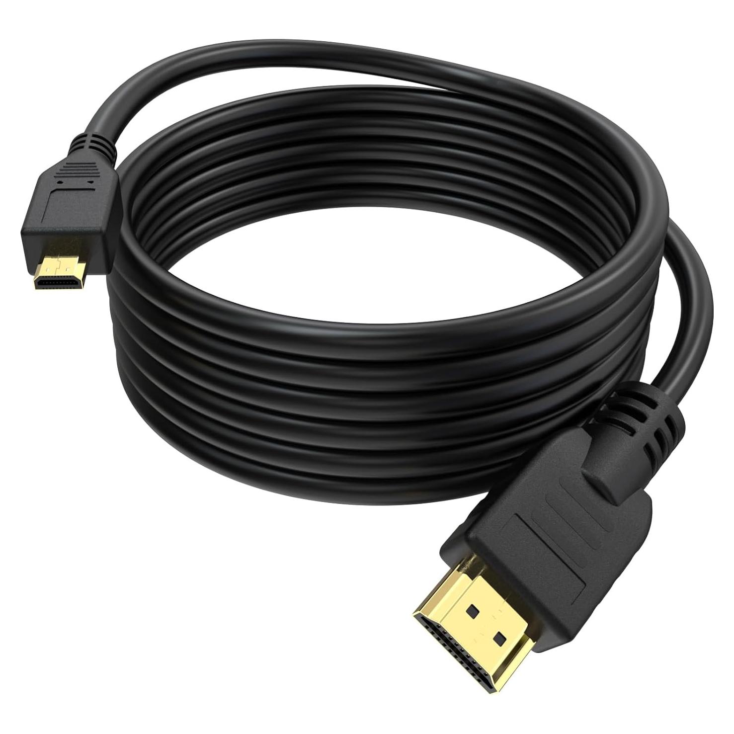 Cable Micro HDMI a HDMI 150 cm Toeasor 4K Compatible GoPro