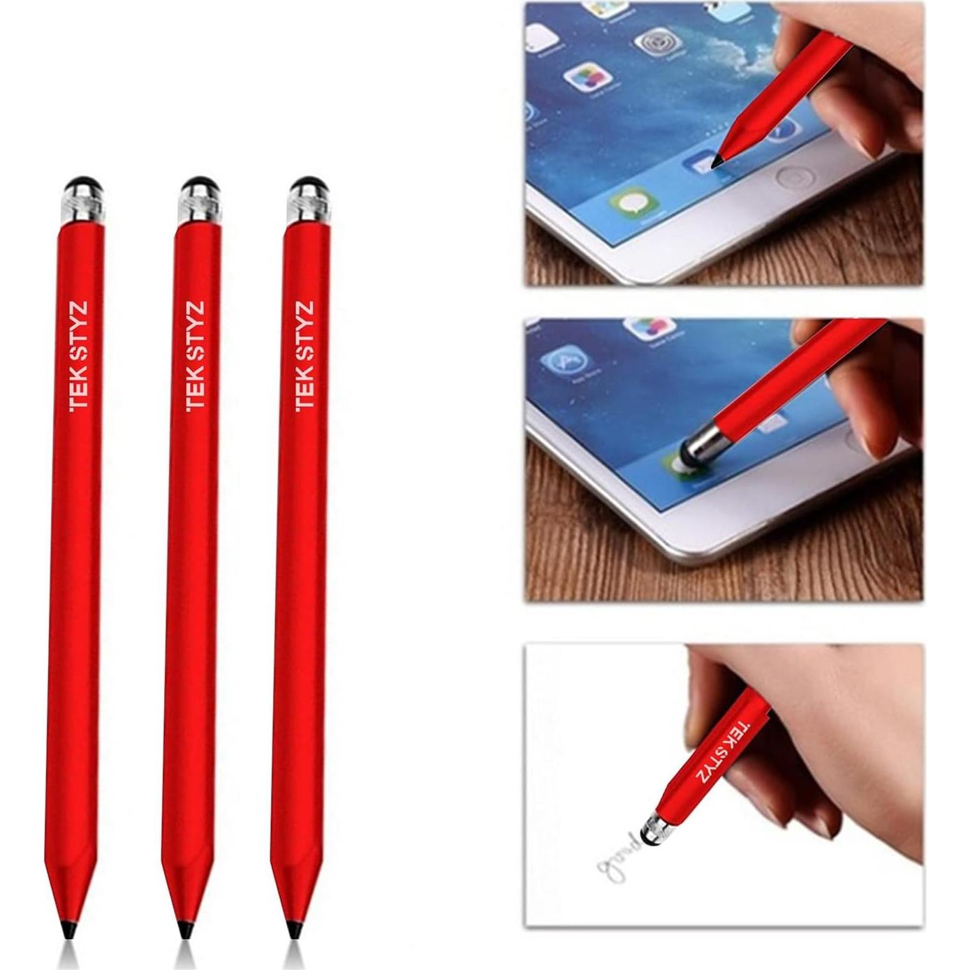 Estilógrafo 2 en 1 Tek Styz para Pantallas Táctiles - 15 Unidades