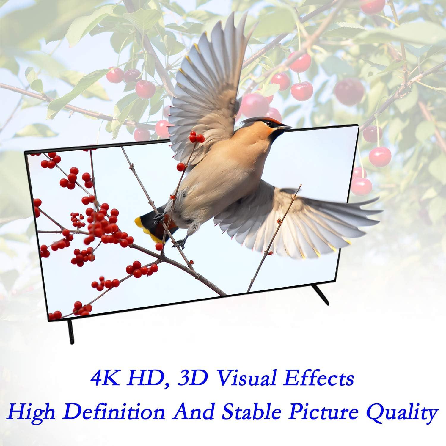 Cable HDMI Macho a Macho 15cm PNGKNYOCN 4K 60Hz Ángulo Recto