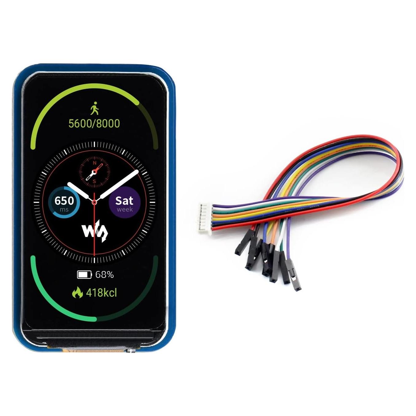 Módulo LCD 1.47" Waveshare para Raspberry Pi 172x320 SPI