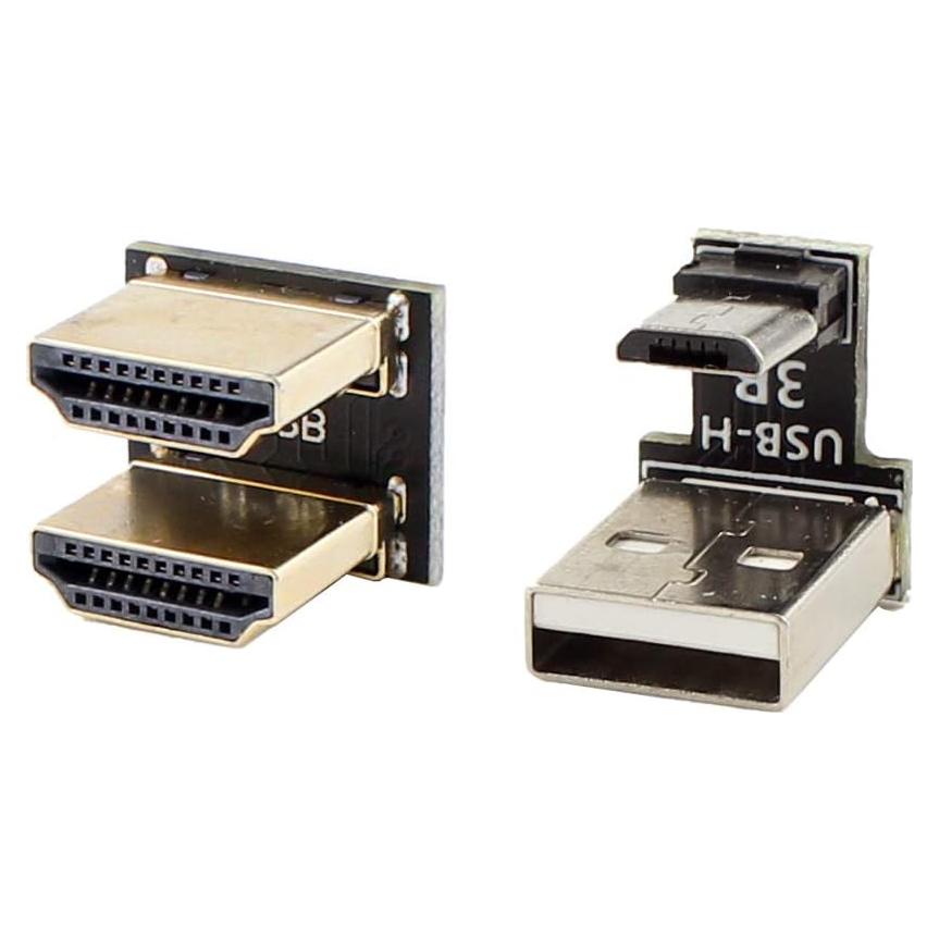 Adaptador Micro USB a USB A y HDMI 180° ELECROW RC070S