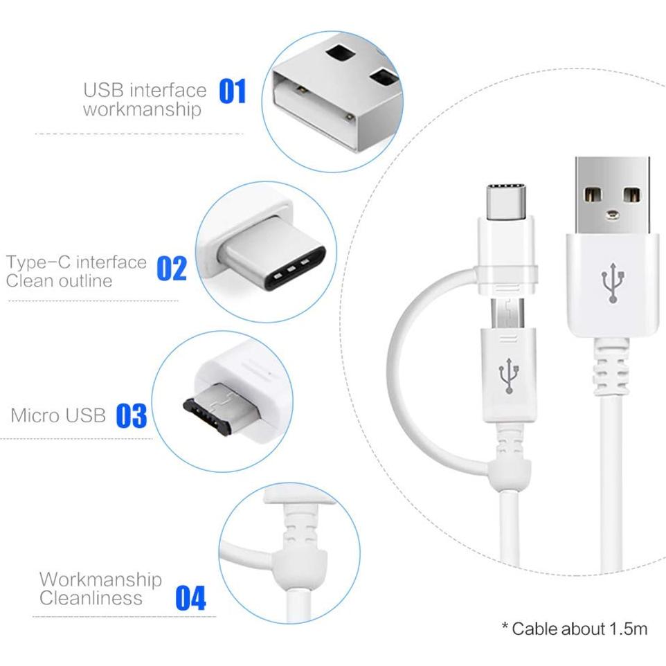 Cable de Datos USB 5A para Raspberry Pi 3 Modelo B - Carga Rápida