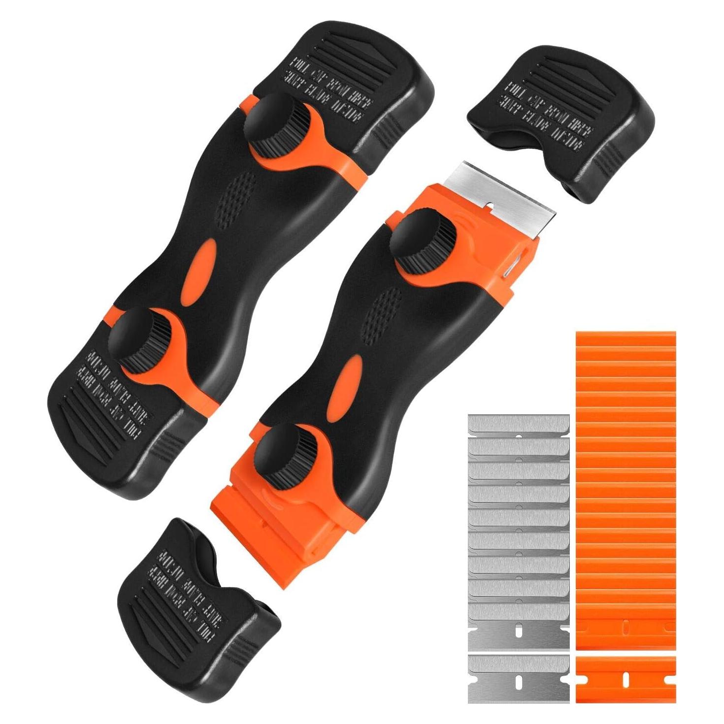 Raspador de Cuchillas Kapoua Doble Bisel 30 Piezas