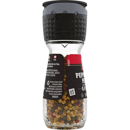 Molino de Mezcla de Pimienta McCormick 24.1 g Ajustable