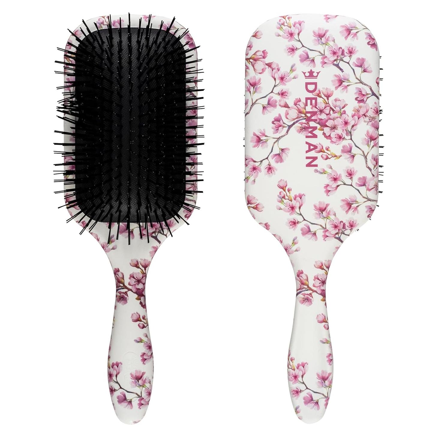 Cepillo Desenredante Denman D90L Flor de Cerezo 27.5cm