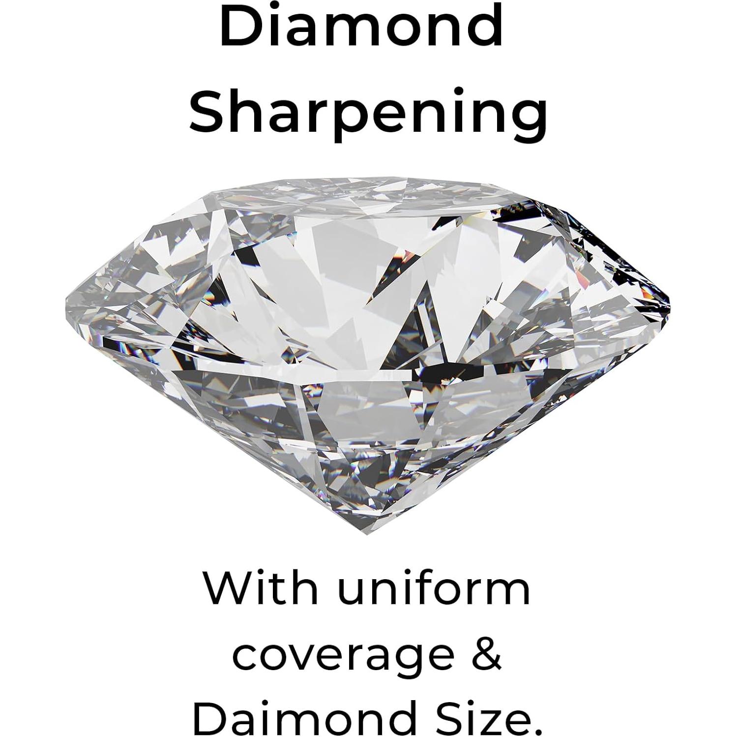 Afilador de Anzuelo DMT Mini Portátil Grano Grueso Azul