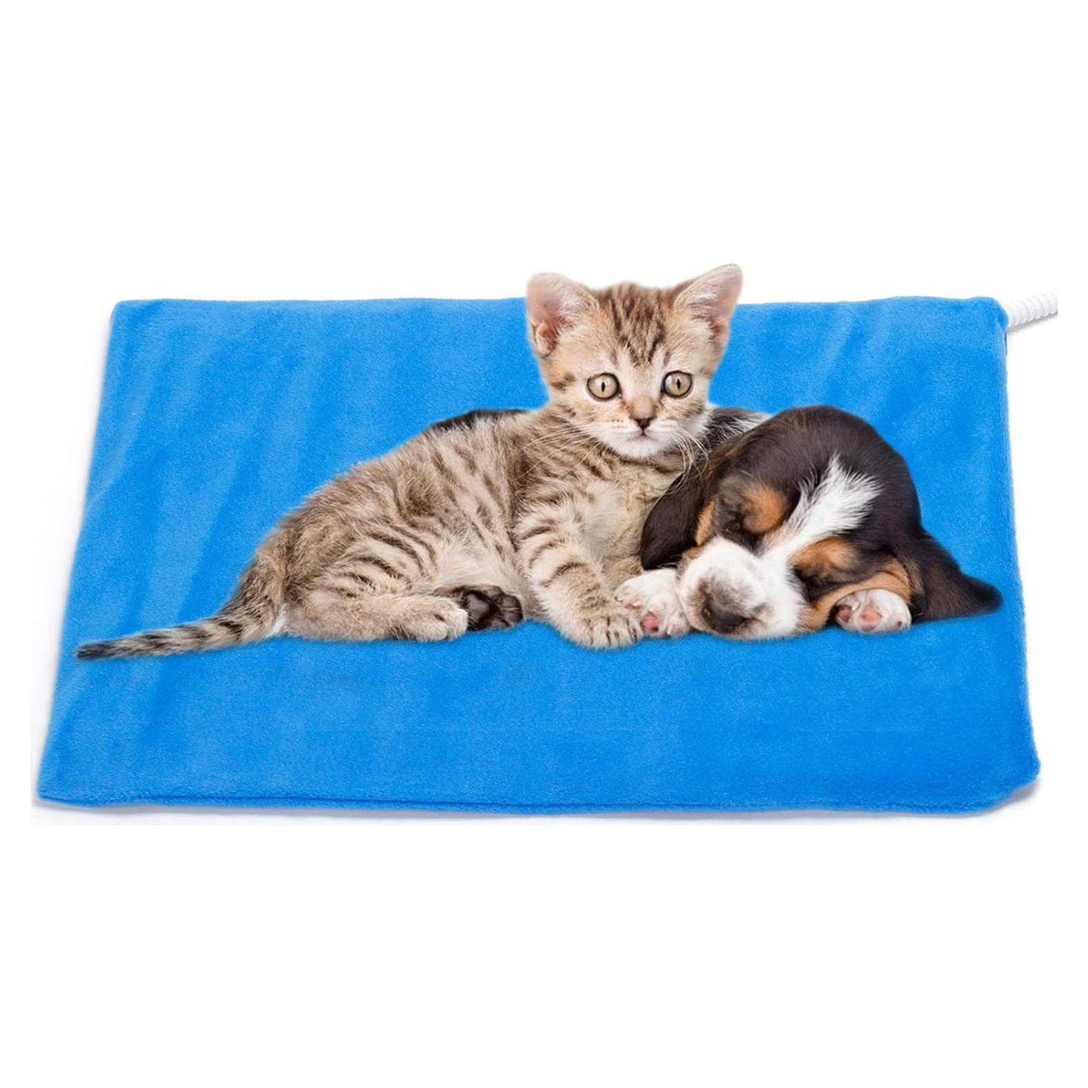 Almohadilla Térmica Eléctrica para Mascotas MARUNDA Azul S-30x40cm