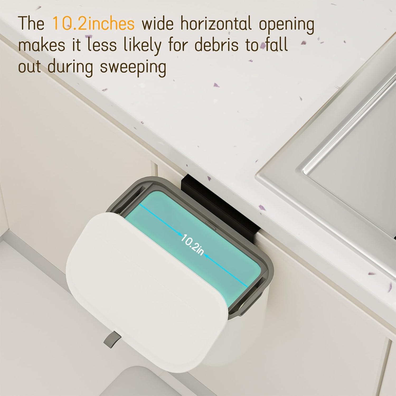 Cubo de Compostaje LYNLOO 7.2 L Colgante con Tapa Hermética