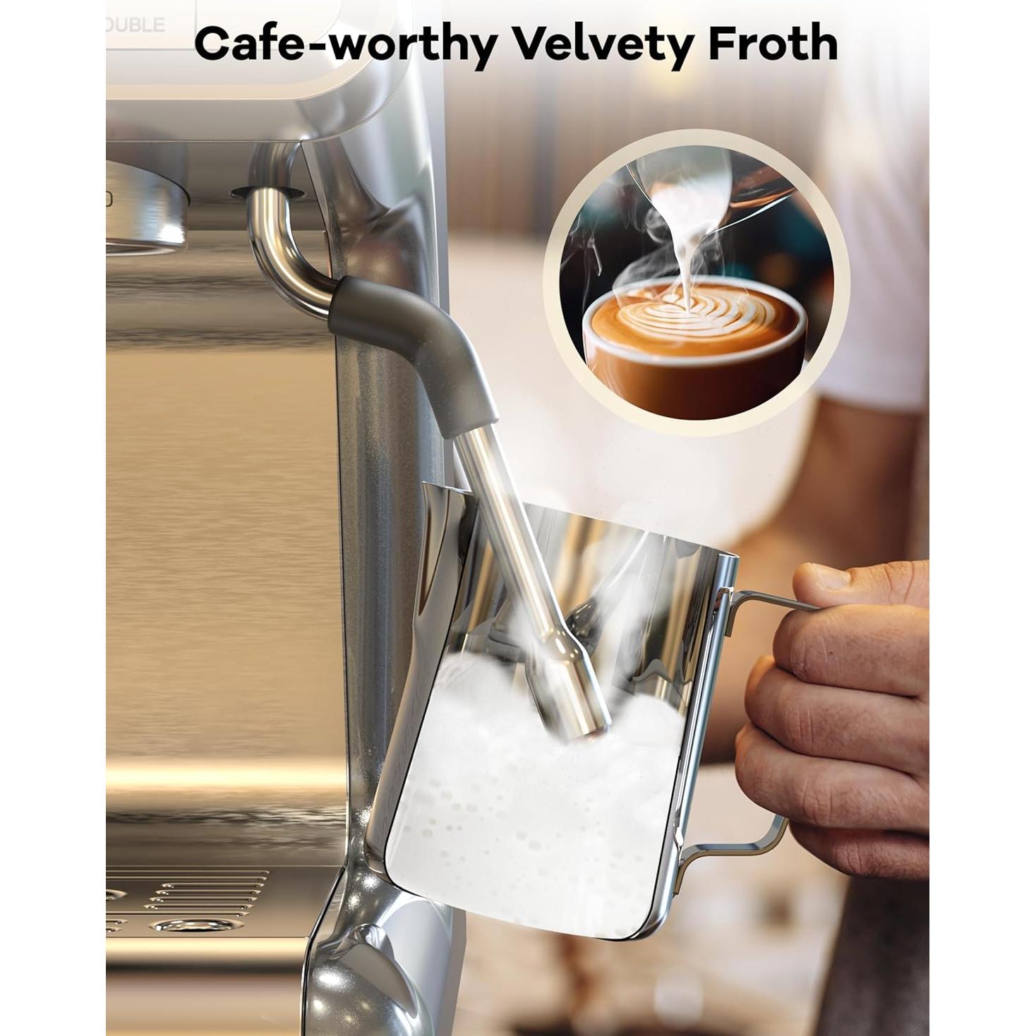 Máquina de Espresso Takywep SX-CB-KFJ 20 Bar 2.8L Semiautomática