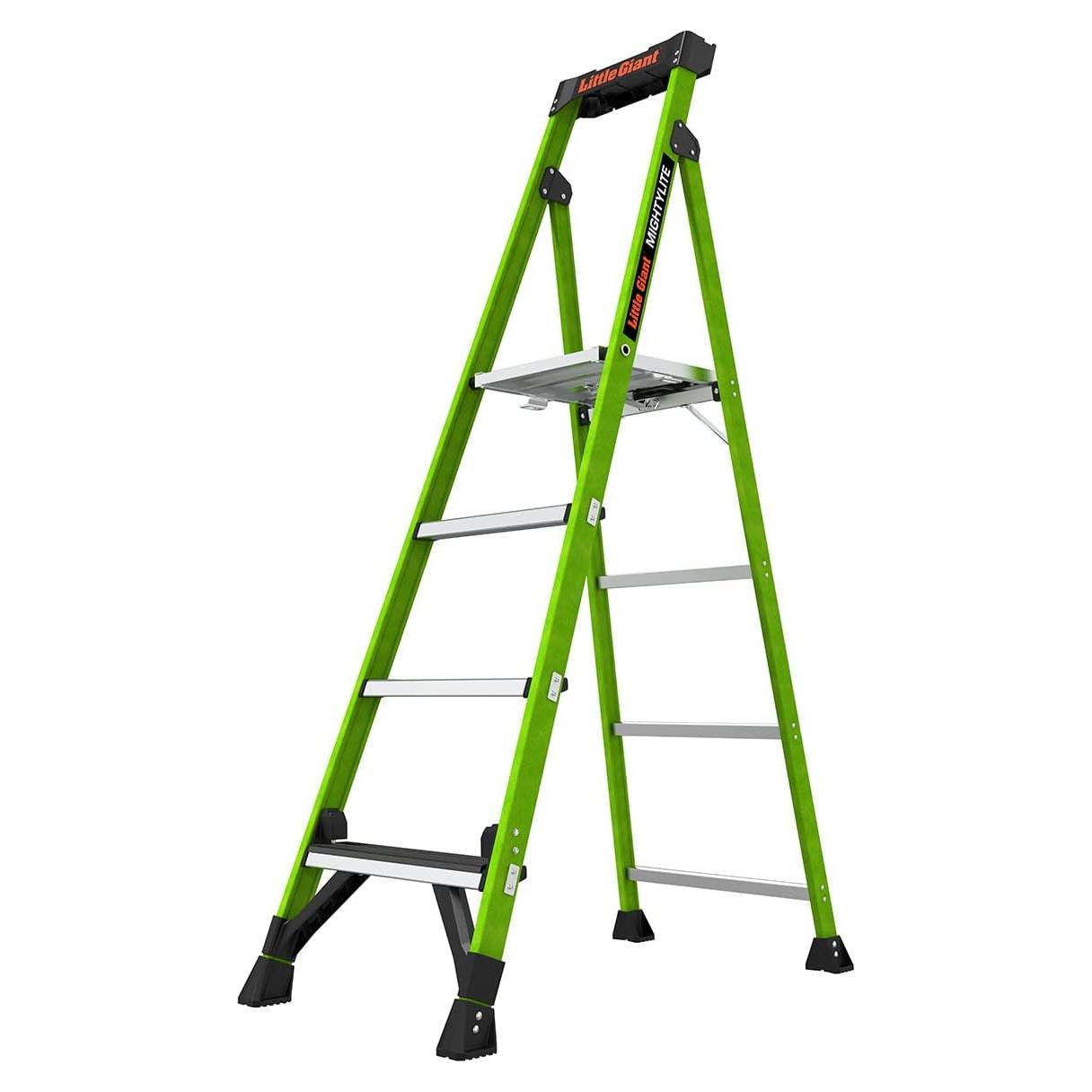Escalera Little Giant MightyLite 2.0 6' Fibra de vidrio Verde