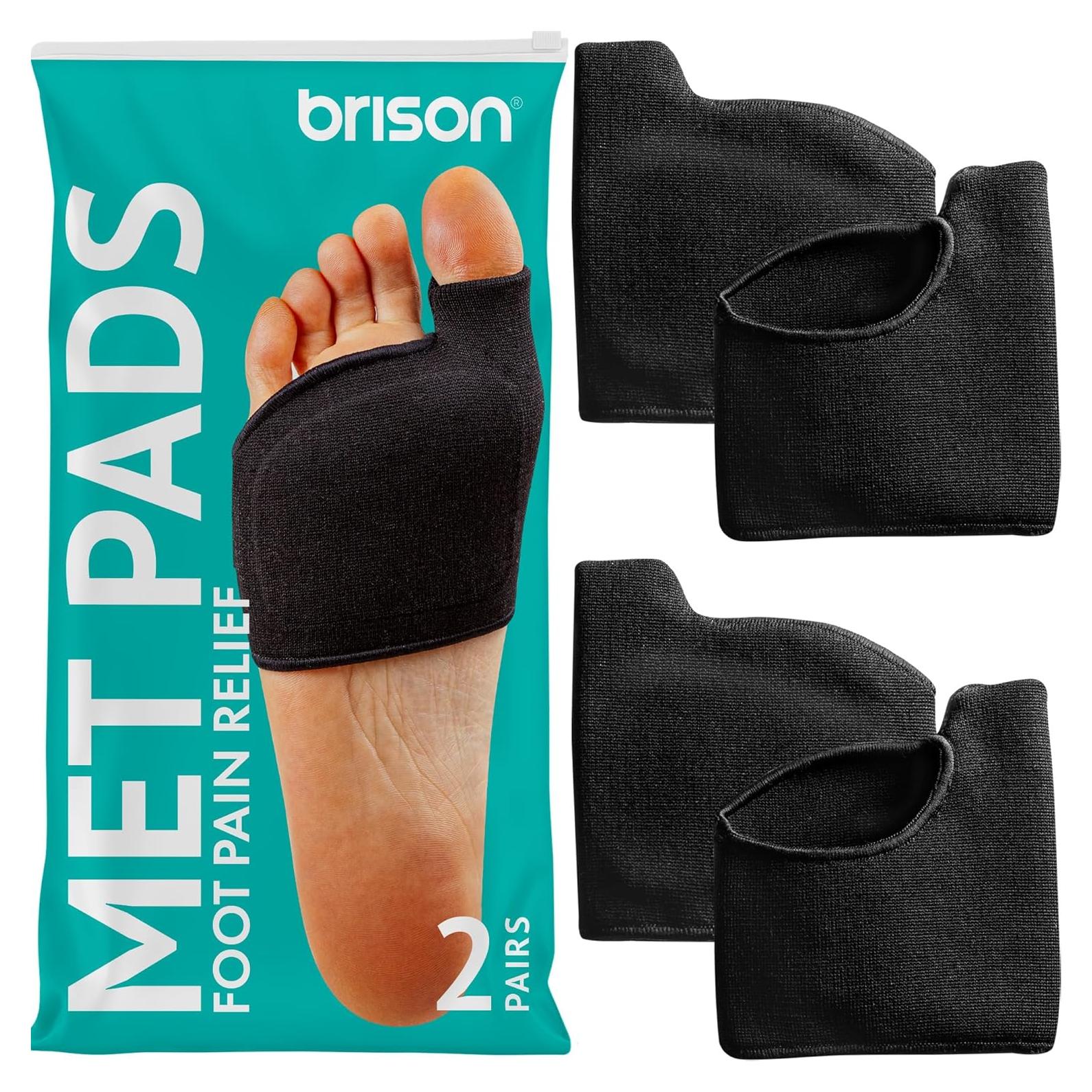 Almohadillas Metatarsales Brison para Alivio del Dolor - 2 Pares