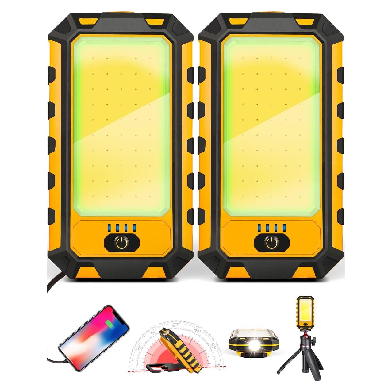 Luz de trabajo LED Innofox 40W 1500 lúmenes recargable