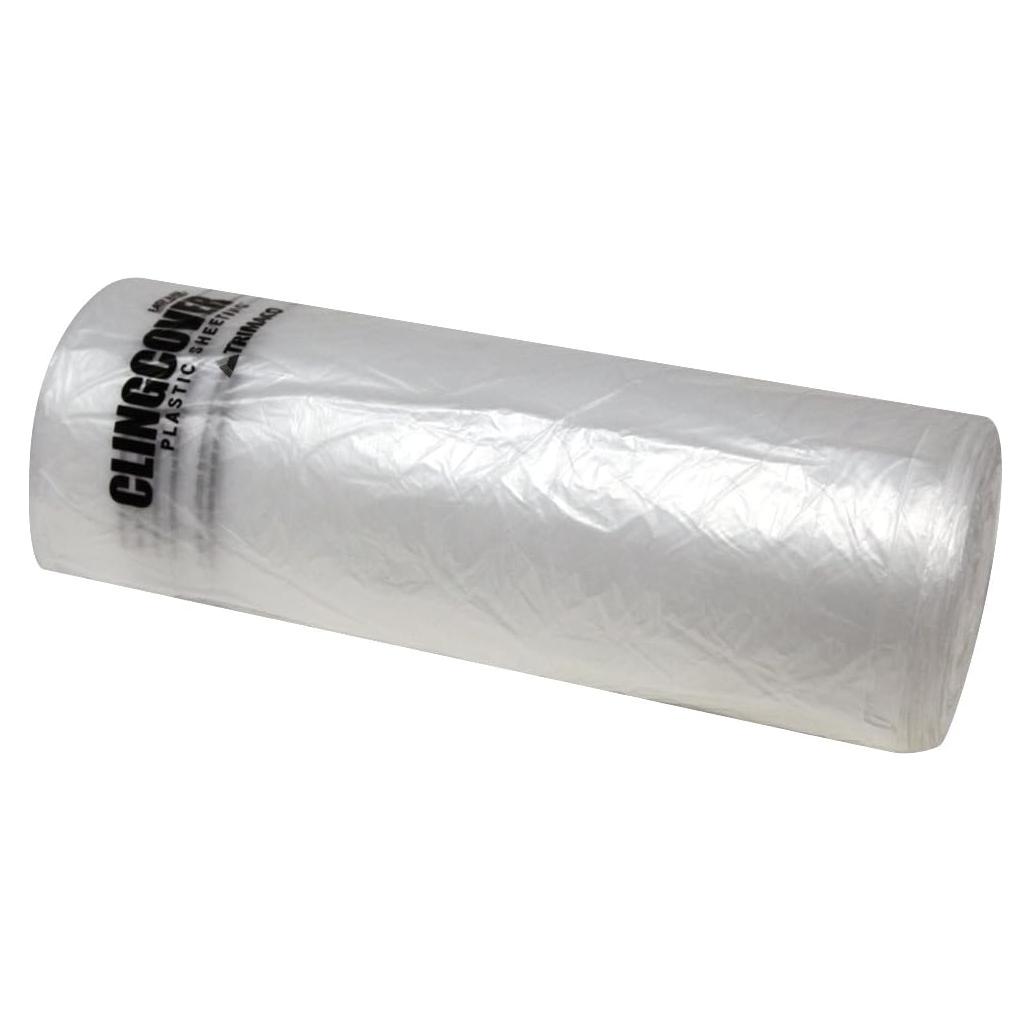 Lámina de Plástico Autoadhesiva Trimaco ClingCover 2.74m x 121.92m