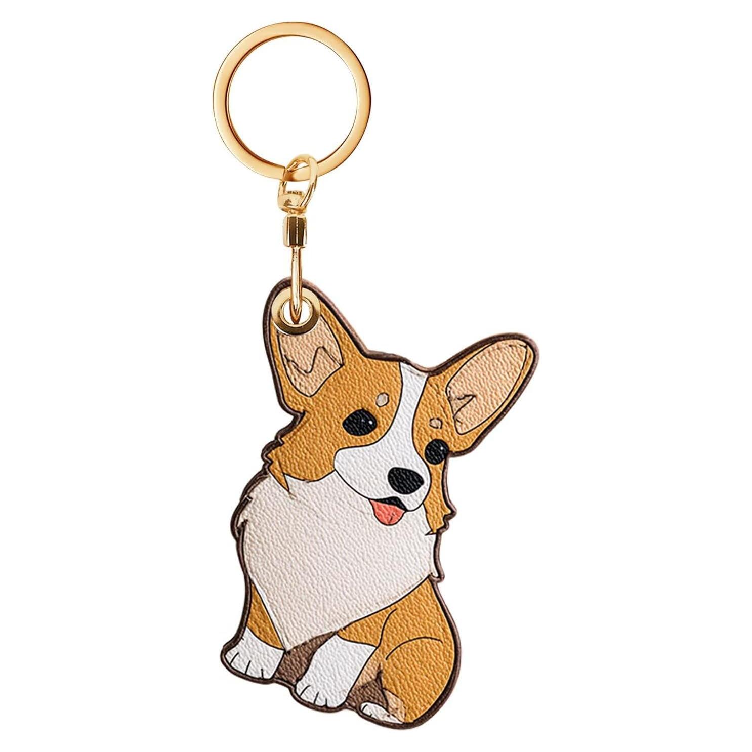 Funda de llavero de cuero PU Genérico para GPS y tarjetas 8.9 cm