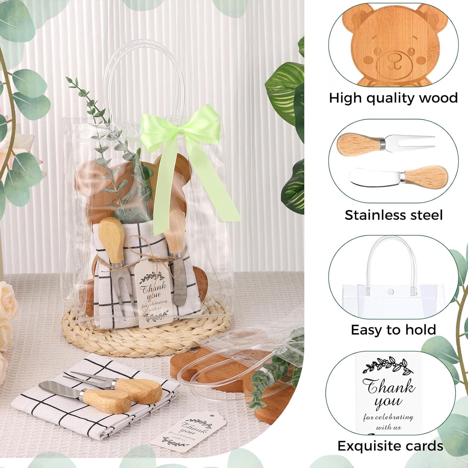 Set de Premios para Baby Shower AOWLOG - 44 Pcs con Tabla de Queso