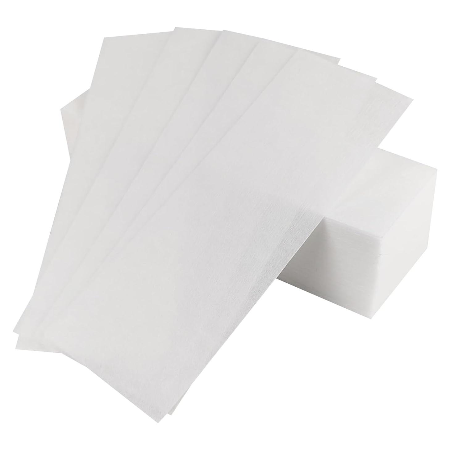 50 Tiras de Papel de Cera GAADSKCER 7x20 cm Depilación Vello