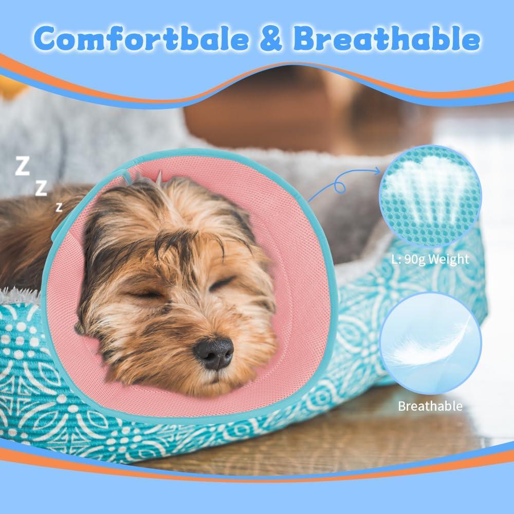 Collar Cono Suave para Perros Pequeños Inspack - Ecollar Postoperatorio