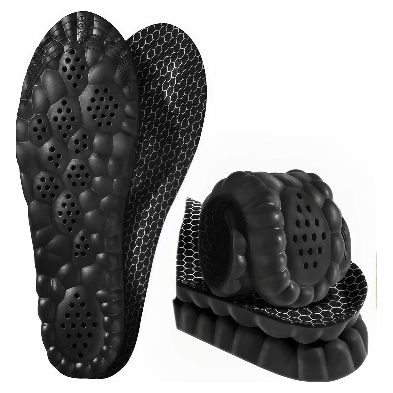 Plantillas Ortopédicas Dreamust 4D para Alivio de Dolor - Negro S