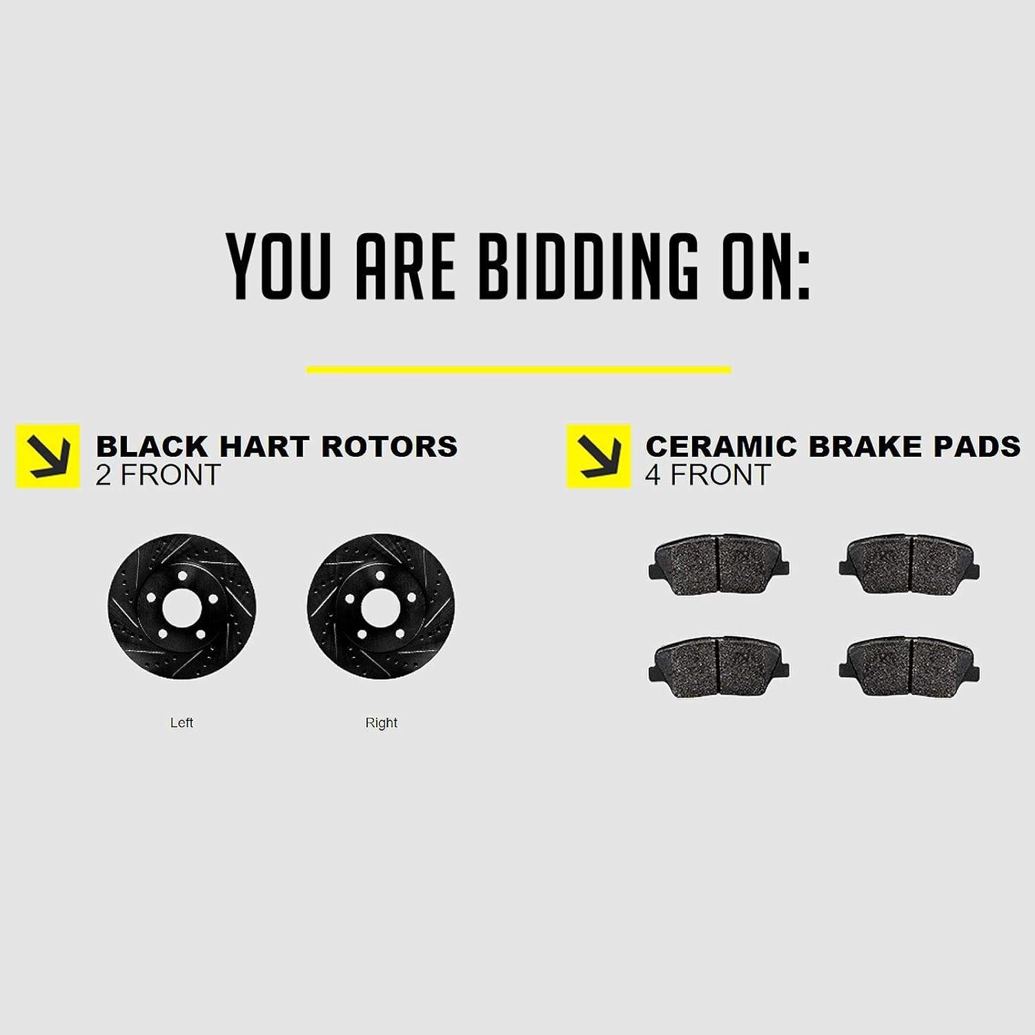 Kit de Frenos Delanteros Hart Brakes Cerámicos para Toyota y Scion